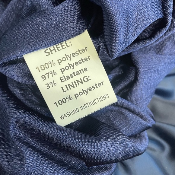 BNWT Navy Prom sequin and satin bubble skirt evening dress - Picture 9 of 10